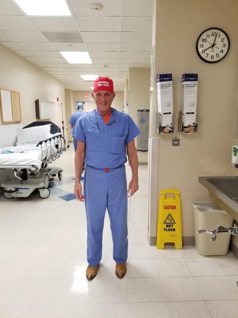 Dr. Ver Steeg in action