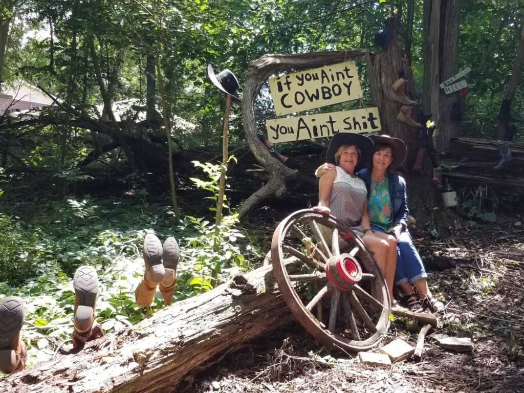 Phyllis in the forest